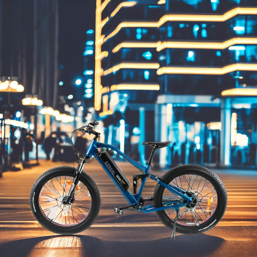 EZREAL V8 High-Speed eMTB Electric Mountain Bike 48V 750W Brushless Gear Hub Motor Cheap Fat Tyre Lithium Battery Frame-Powered