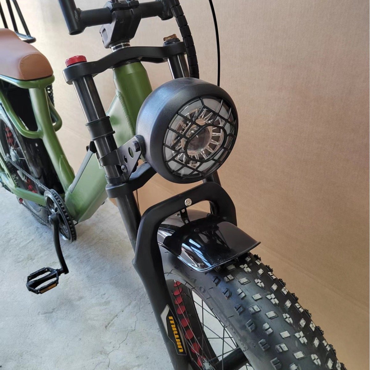 20 Inch Step Thru Ebike 73 Ebike 500W Electric Mountain Bike Long Range Front Suspension Electric Bicycle
