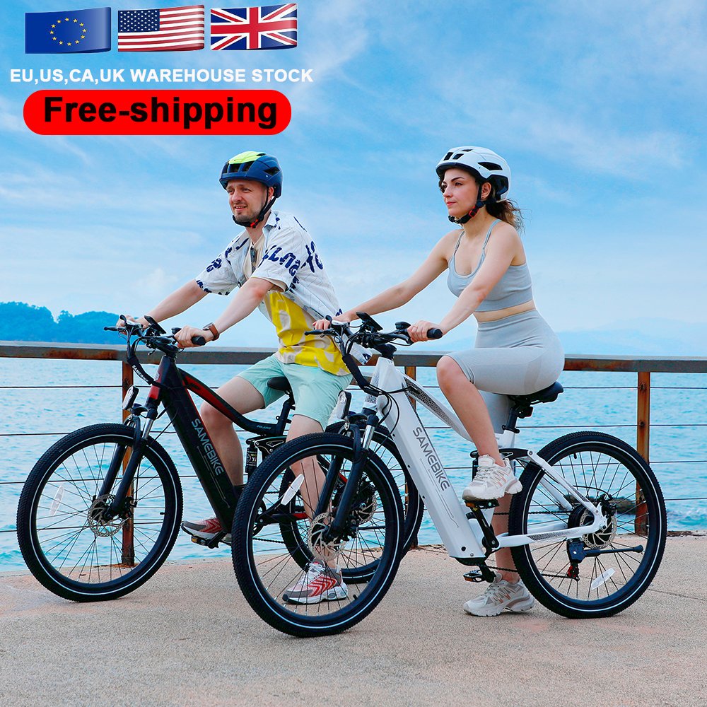 Samebike fast shipment new model XD26-II 26 inch 750W 48V big power capacity mountain Hydraulic disc electric bike