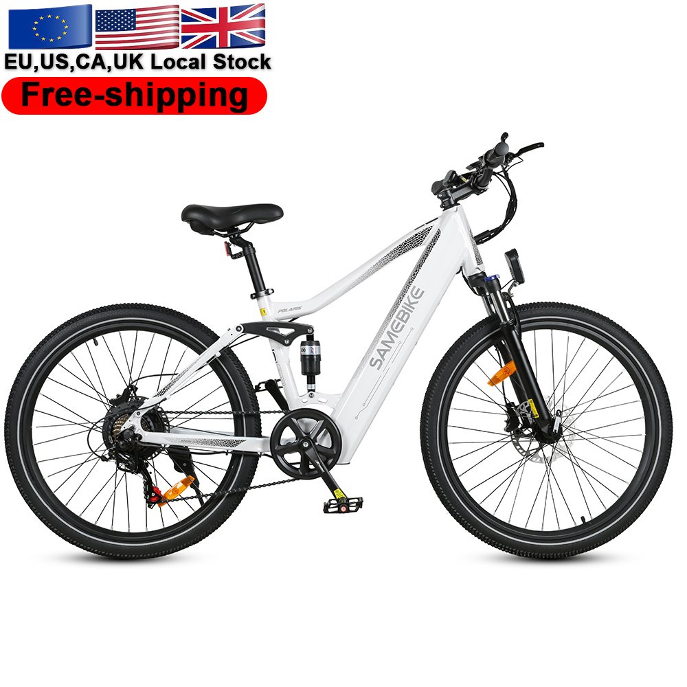 Samebike fast shipment new model XD26-II 26 inch 750W 48V big power capacity mountain Hydraulic disc electric bike