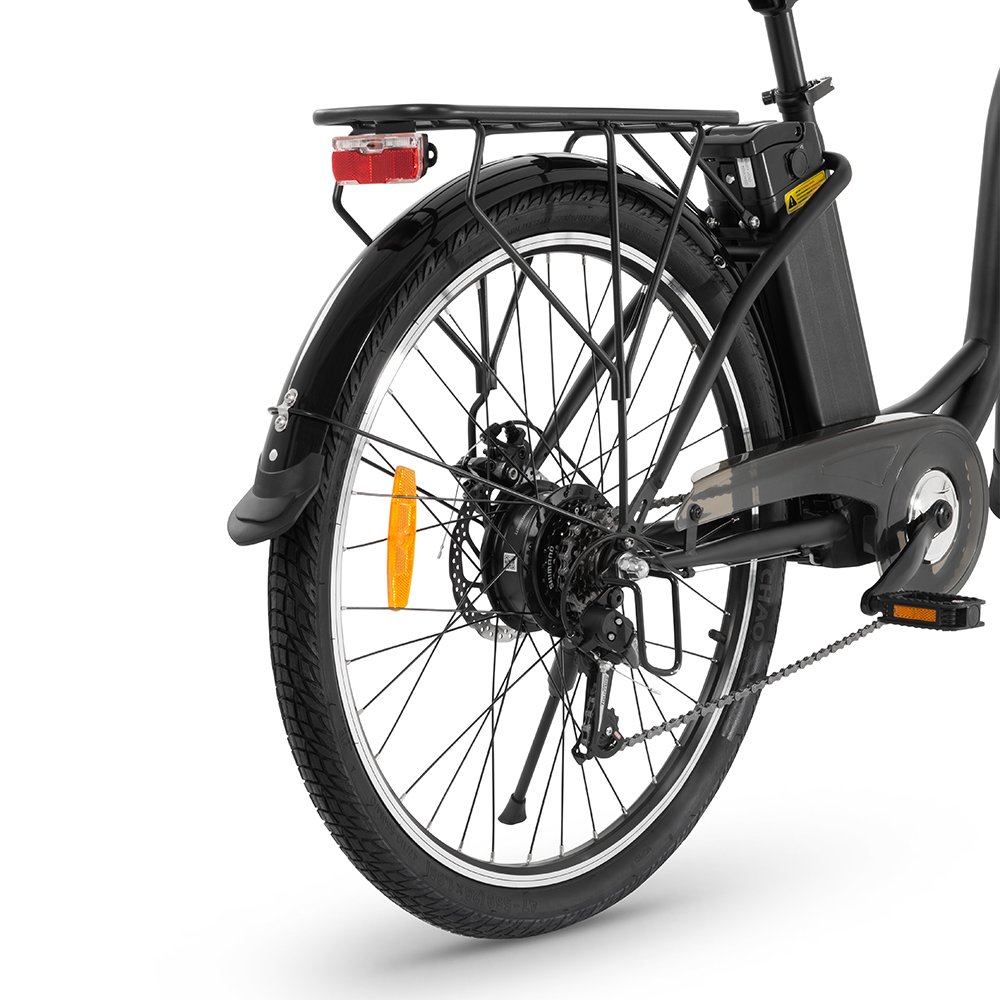 DYU C6 Big two wheel cheap new 350w electric moped bike with pedals electrica ebike city electric delivery bike bicycle