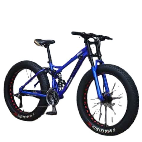 OEM 26inch*4.0 tyre fat high carbon steel mountain bicycle fat bike mtb folding bike mountain bike second hand adult bicicleta