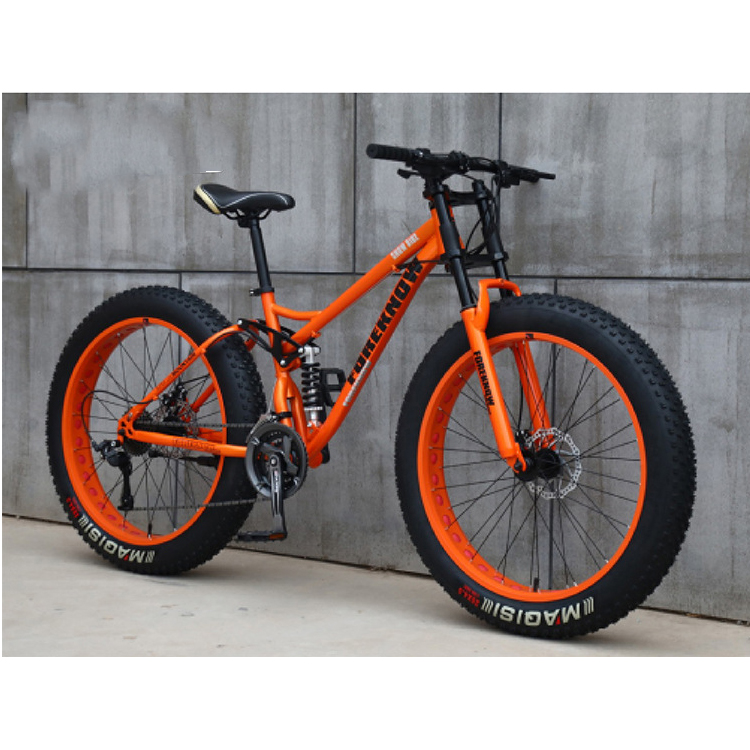 Popular New 26'' 4.0 Mountain Fat Bike/Cycle for Men Beach Cruiser Design with Disc Brake & Aluminum Fork for Snow Riding