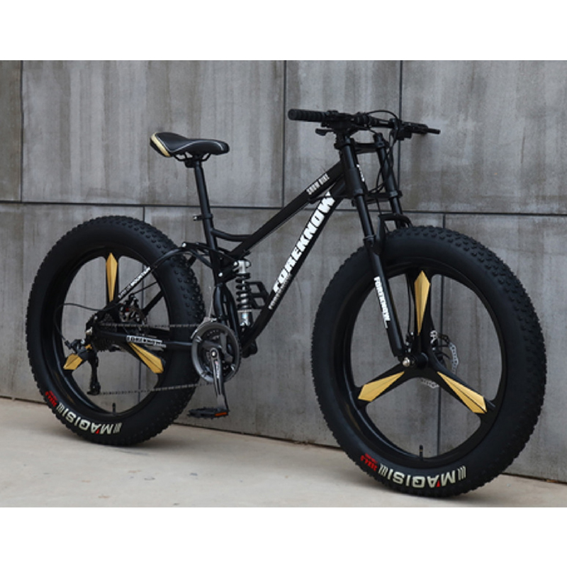 Popular New 26'' 4.0 Mountain Fat Bike/Cycle for Men Beach Cruiser Design with Disc Brake & Aluminum Fork for Snow Riding
