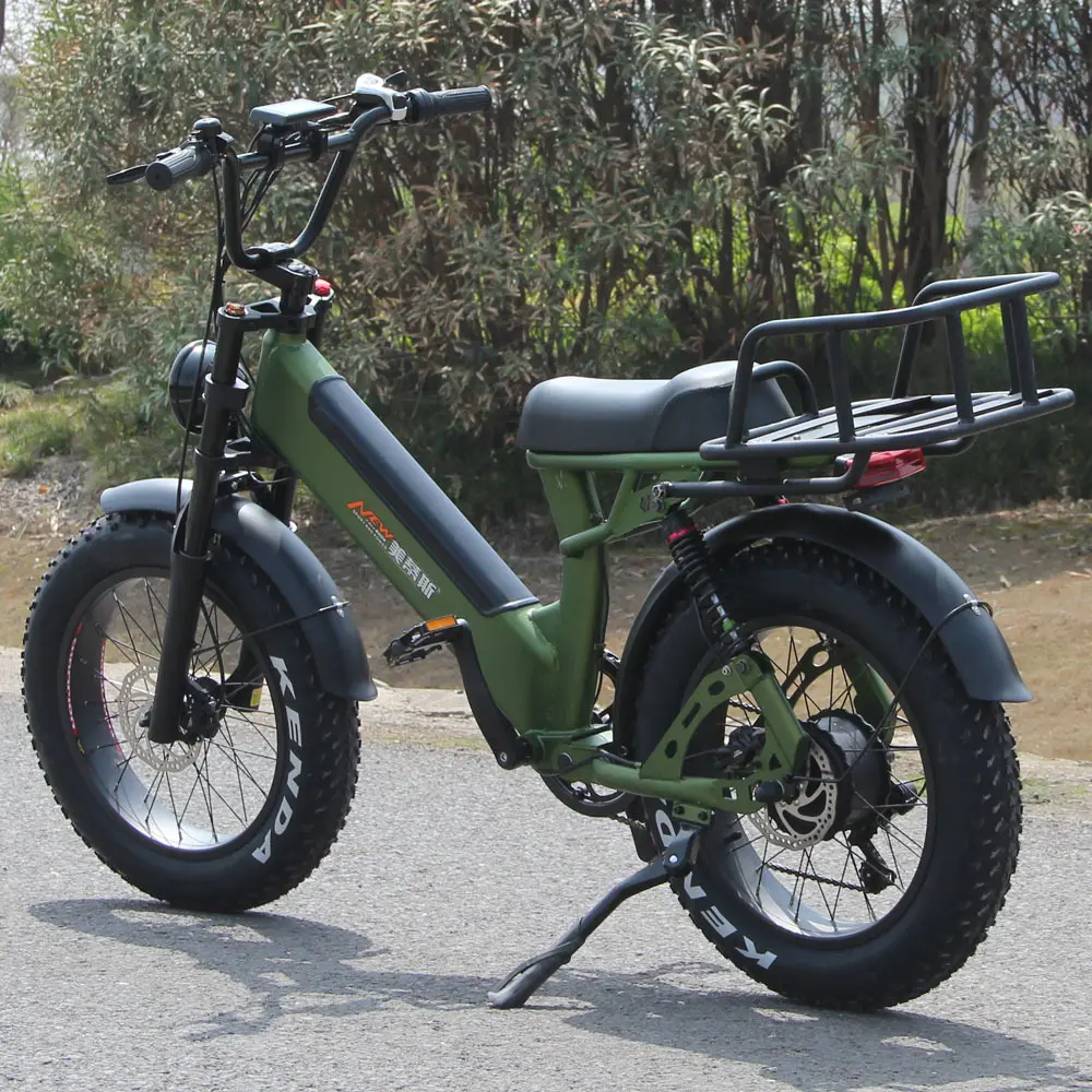 Aluminum alloy frame battery powered 48V500W super electric bicycle electric bike super ebike 73