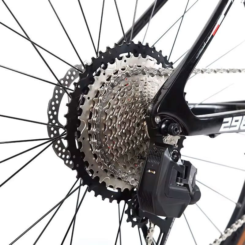 High-quality 29 inch Mountain bike carbonfiber Wireless Electric Derailleur MTB