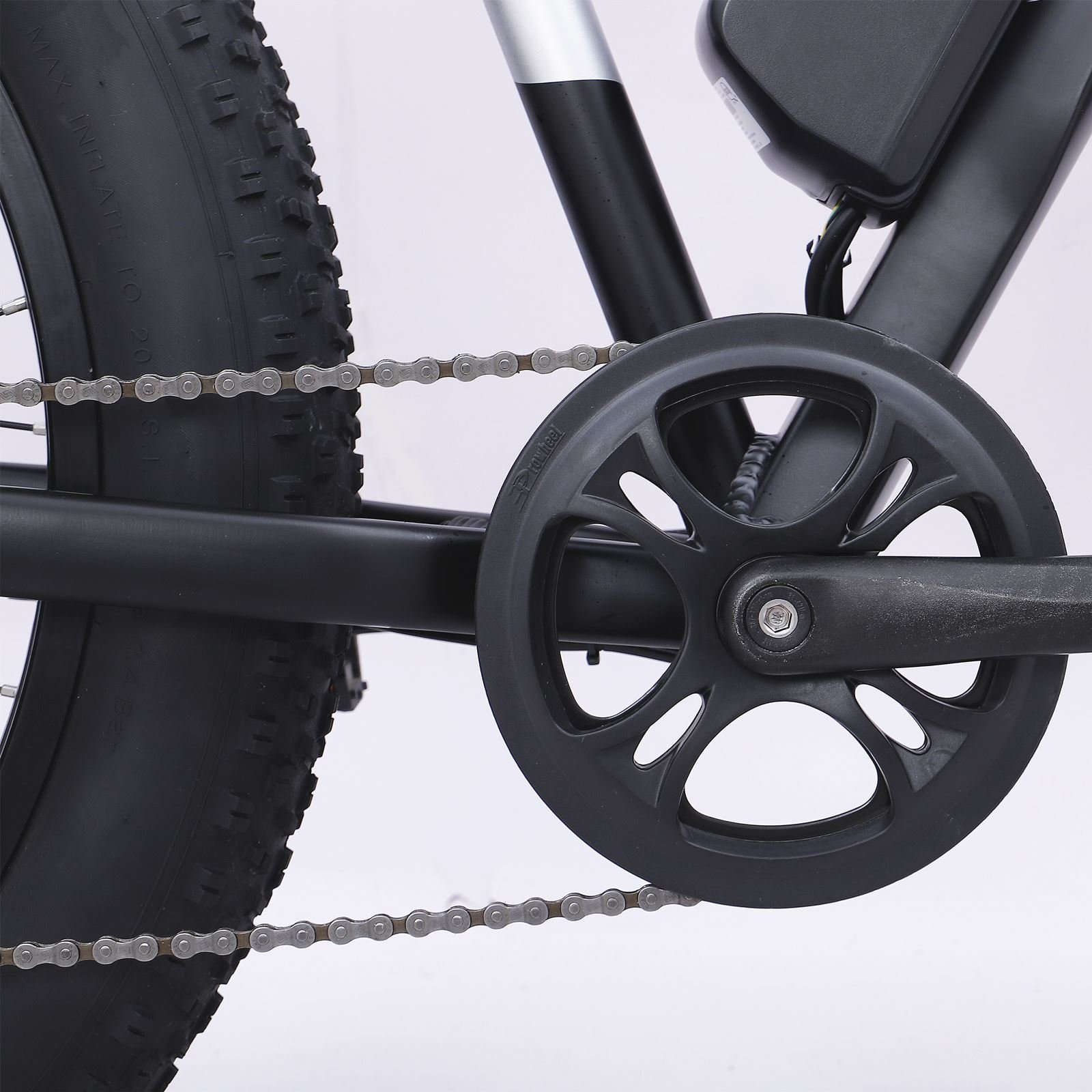 26 Inch Integrated Battery Aluminum Alloy Frame Electric Mountain Bike with Li-ion Battery
