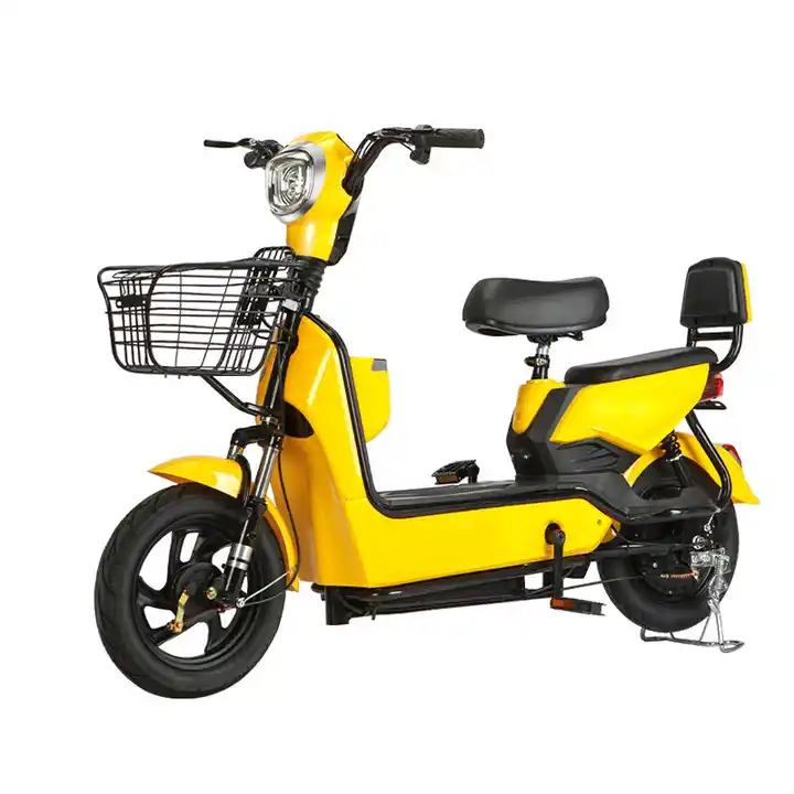 wholesale price electric bikes fat tire China adult Lead acid electric bike with pedals with Brushless Motor
