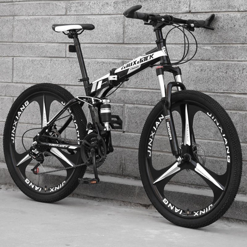 27.5-Inch 26-Inch 20-Inch Fold Mountain Bike 7-Speed 21-Speed Fast Adult Folding 26'' Bicycle MTB Mountain Bike With Low Cost