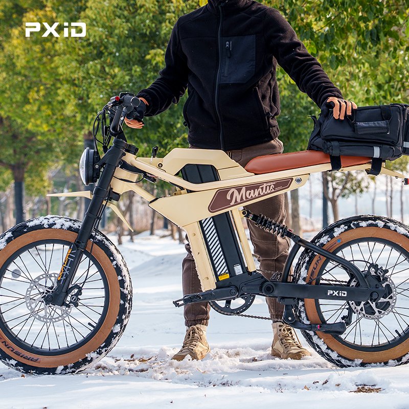 Wholesale PXID MANTIS P6 emtb 750w 1200w electric bike comfortable long seat bikes electric city bike