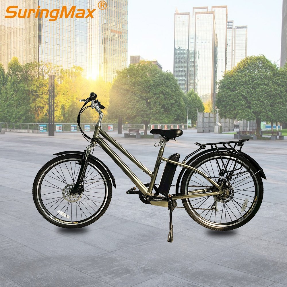 Fast delivery wholesale urban electric city bike 26" 36v 250w electric road bicycles for adults