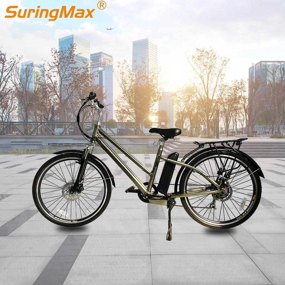 Fast delivery wholesale urban electric city bike 26" 36v 250w electric road bicycles for adults
