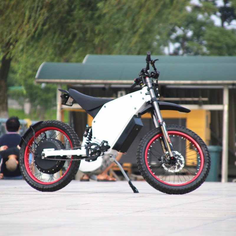 Powerful Electric Mountain Bike 72v 12000W 120km/h Programmable ebike