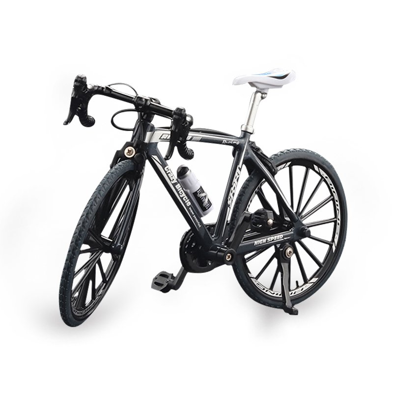 PANDAS 1:8 Alloy Bicycle Model Diecast Toy Collection Metal Bike Racing Roadbike Toy Simulation Decoration Model Vehicle