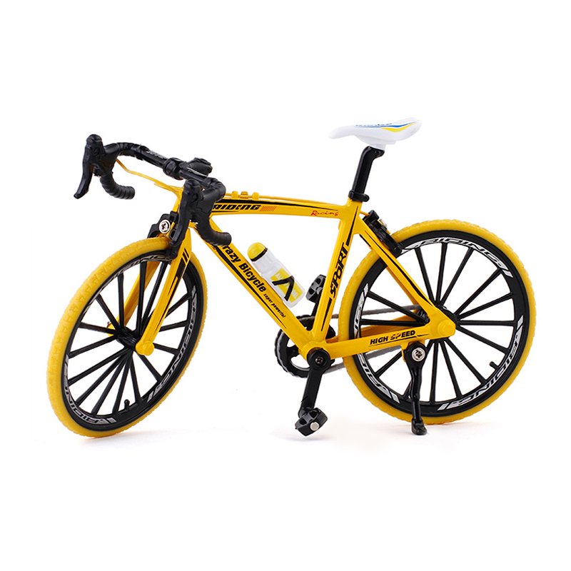 PANDAS 1:8 Alloy Bicycle Model Diecast Toy Collection Metal Bike Racing Roadbike Toy Simulation Decoration Model Vehicle