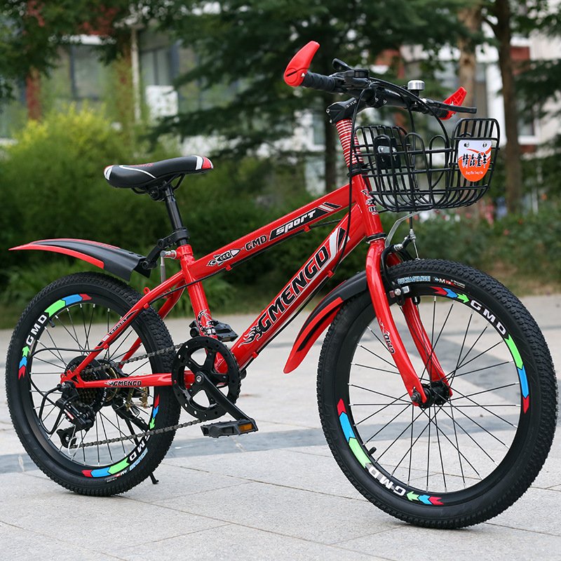 Factory Price Mountain Bike Kids Simple Mountain Bicycle 20 Inch 22 Inch for Boys 15 High Carbon Steel Motos Para Ninos 6 Speed