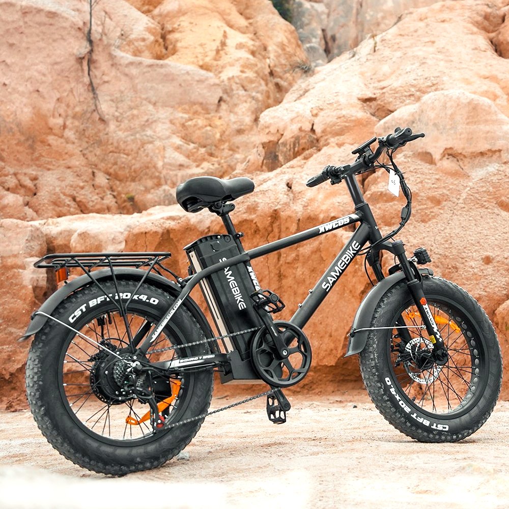 Wholesale SAMEBIKE MTB XWC05 20" 750W powerful 48V/13Ah lithium large capacity mountain fat electric bike