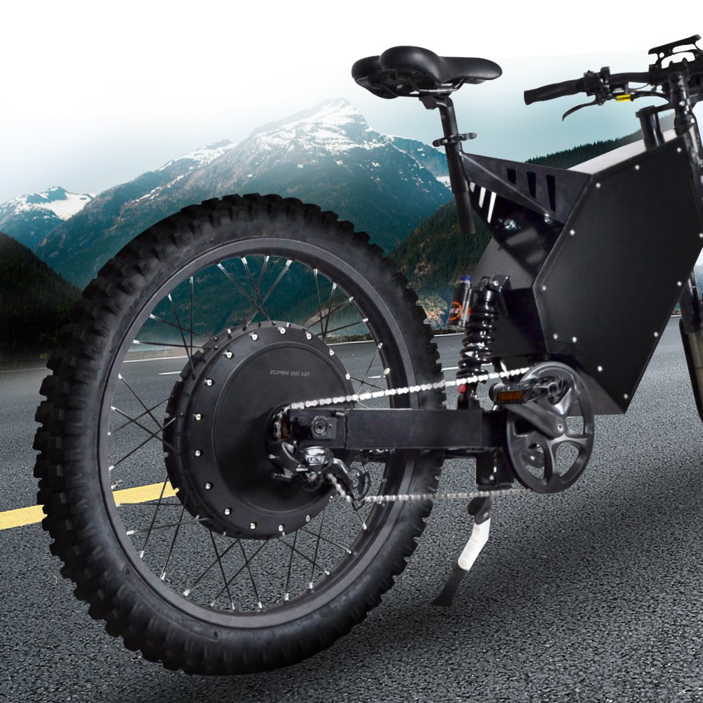 Most Powerful Aluminum Alloy Electric Bike Enduro Hybrid Electric Dirt Bike Bomber mountain ebike Dirt Bike 7-speed gears mount
