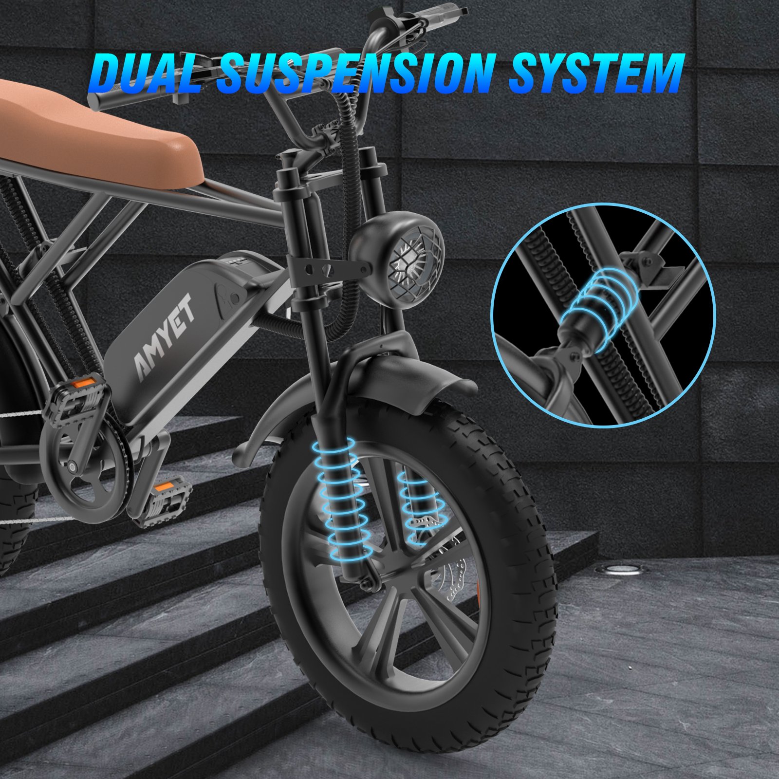 2023 Motorlife New design factory direct full suspension electric bicycle mountain bikes e bikes for adults fatbike