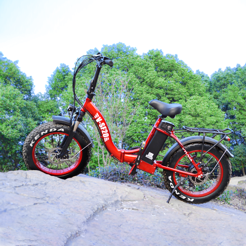 VTUVIA / SF20 20inch 250W 750W 36V 48V 13Ah foldable electric bike electric electric woman mountain bike 1000w