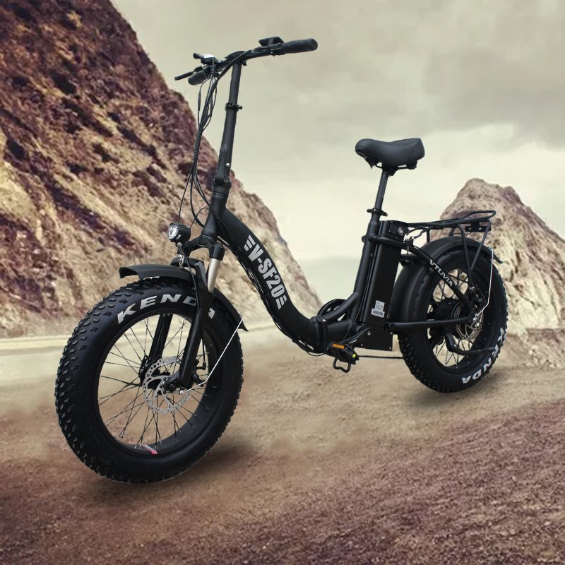 VTUVIA / SF20 20inch 250W 750W 36V 48V 13Ah foldable electric bike electric electric woman mountain bike 1000w