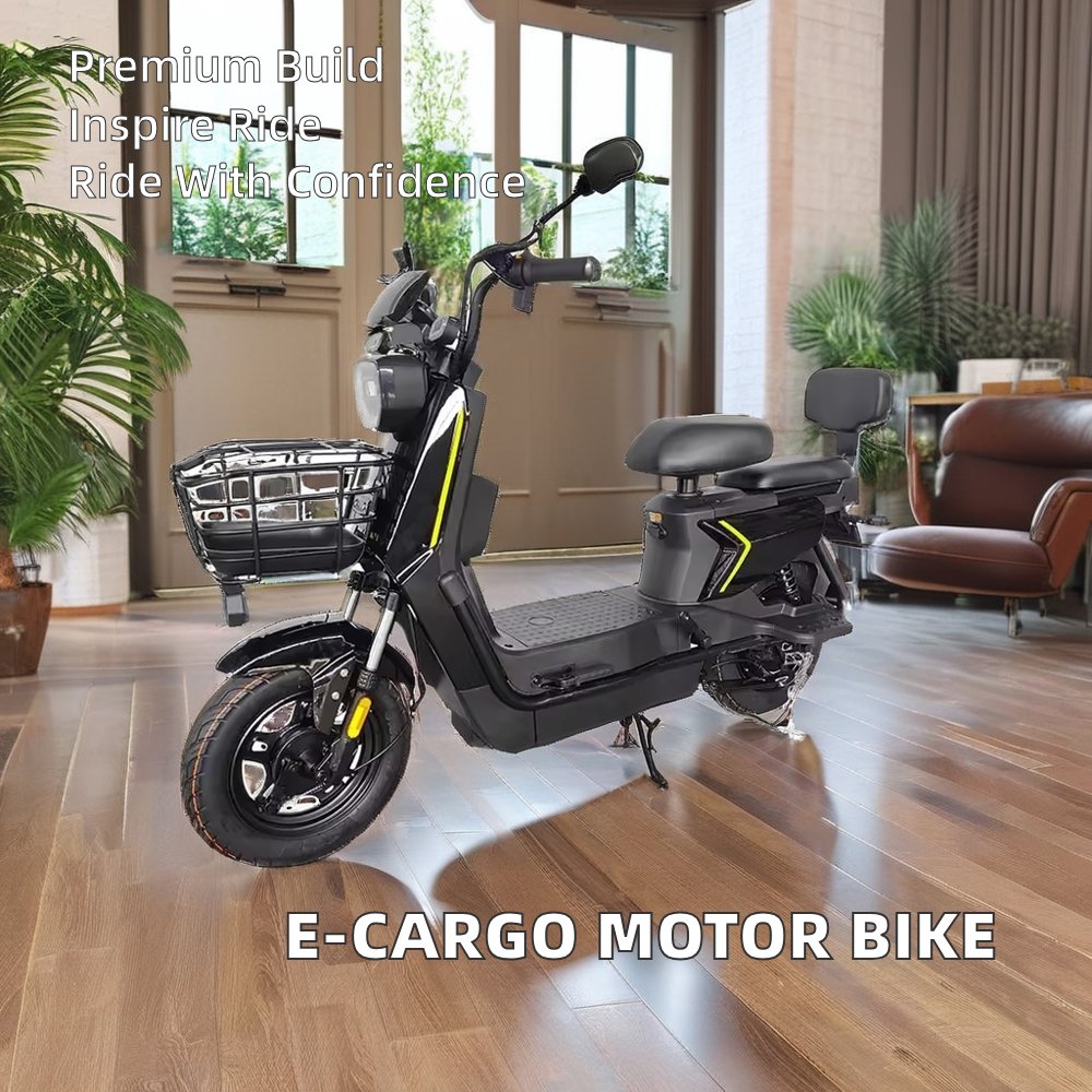 Durable 48V Electric Bicycle with down Tube Battery and Rear Hub Motor 3 Speed Digital Smart Type Steel Frame