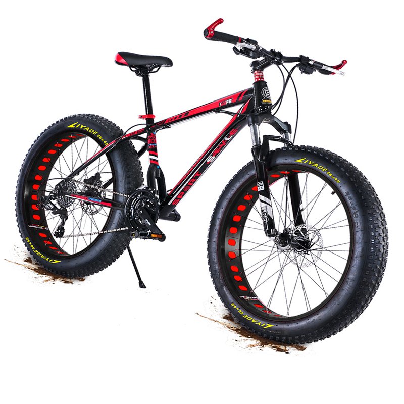 Ready ship 20/24/26/27.5/29 fat tire bike /aluminum alloy frame fat tyre mountainbike/fat bicicleta mountain bike for adults