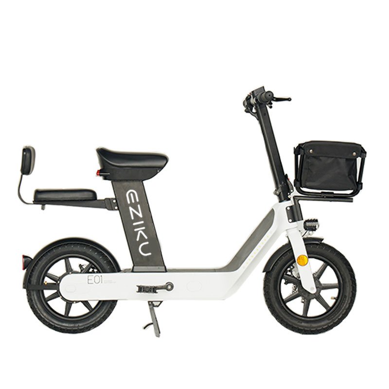 2024 New Style Electric City Bike with 400W Brushless Motor 48V 10AH Lithium Battery Electric Moped Motorbike Ebike Bicycle