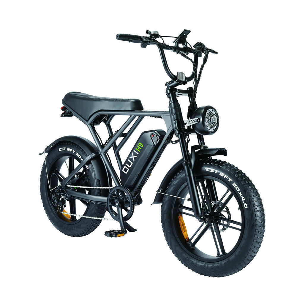 Dropshipping European Warehouse Fatbike 250W/500W/750w Electric Bicycle Fat Tire OUXI V8 Electric Bike