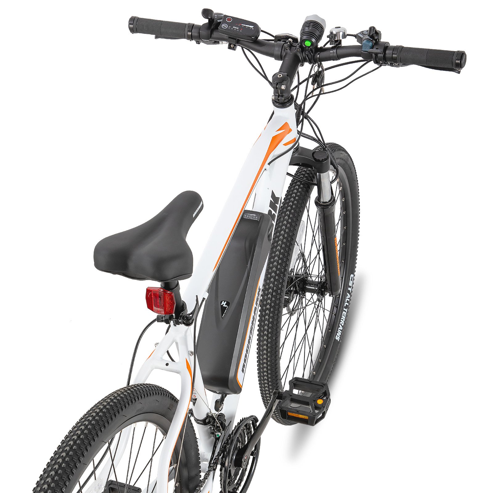 JOYKIE US warehouse 21 Speed LCD Display Suspension Fork Electric Cycle suspension electric mountain bike E-Bike