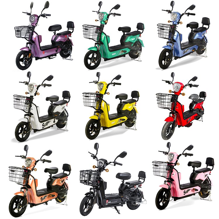 Factory Wholesale Electric Scooter 350W Adult Electric city Bike Lead-acid Battery Two-wheeled Electric Bicycle