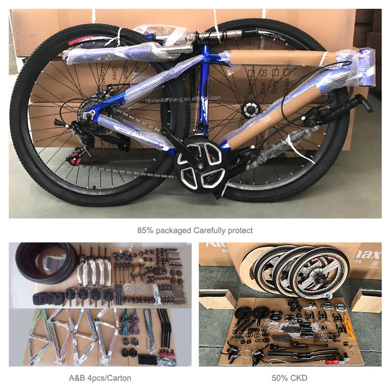 Tianjin Aluminum Frame 26 inch Downhill Luminous Sticker Bicicleta 21 speed Cycle Man Bicycle Mountain Bike Adult