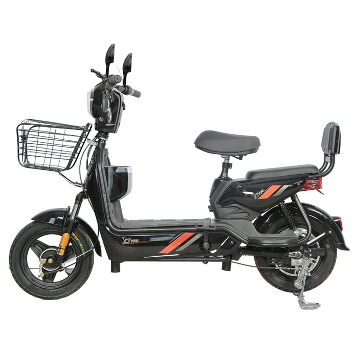 350W 48V 2 wheel electric city bike moped scooter electric bicycle with pedals