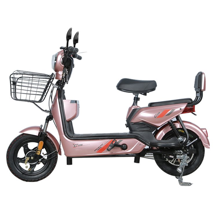 350W 48V 2 wheel electric city bike moped scooter electric bicycle with pedals