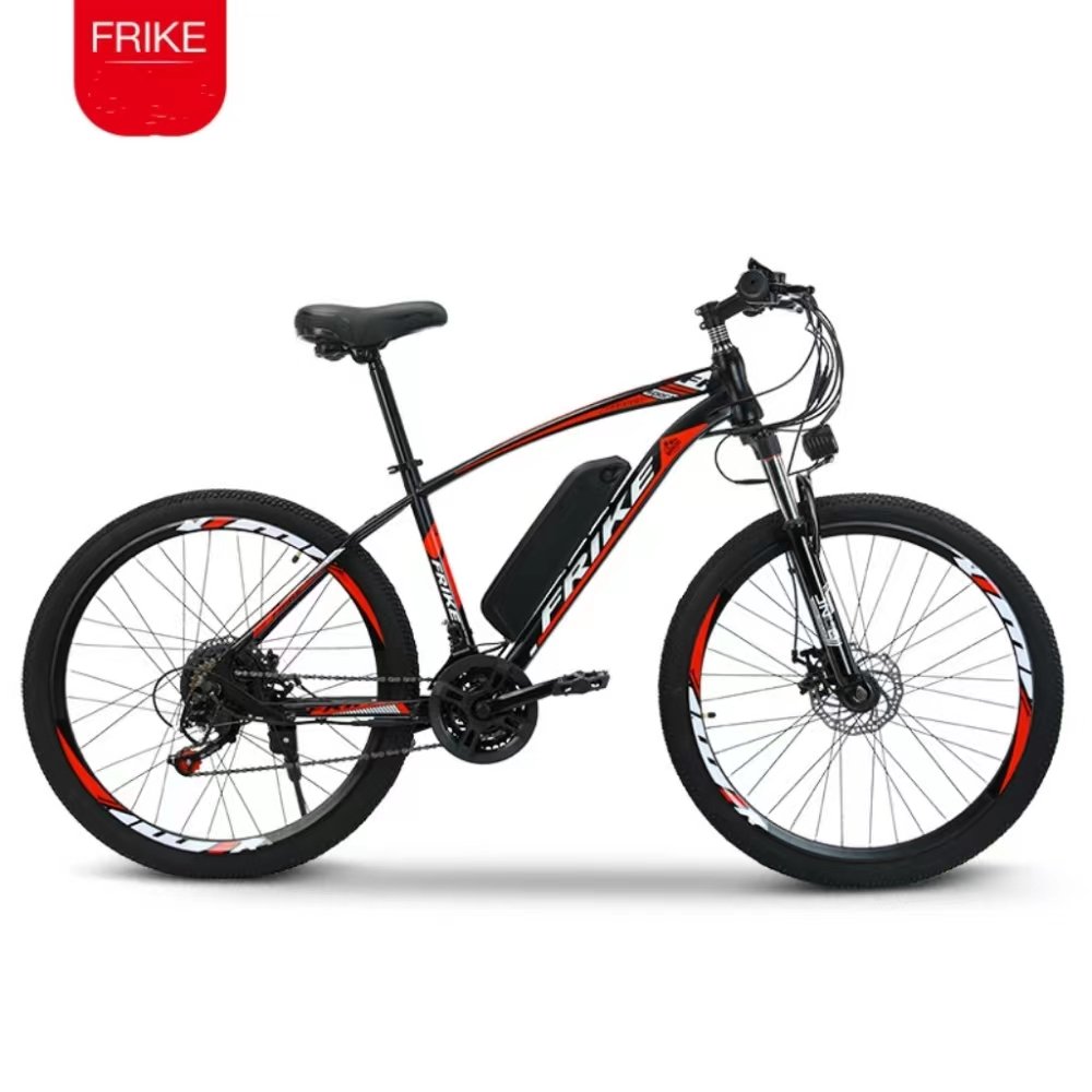 26 4 0 Fat Tire Electric Mountain Bike Max 250W Promax Motor Wall Frame Power 36V 10AH Battery Torque Time Fun Charging Hub