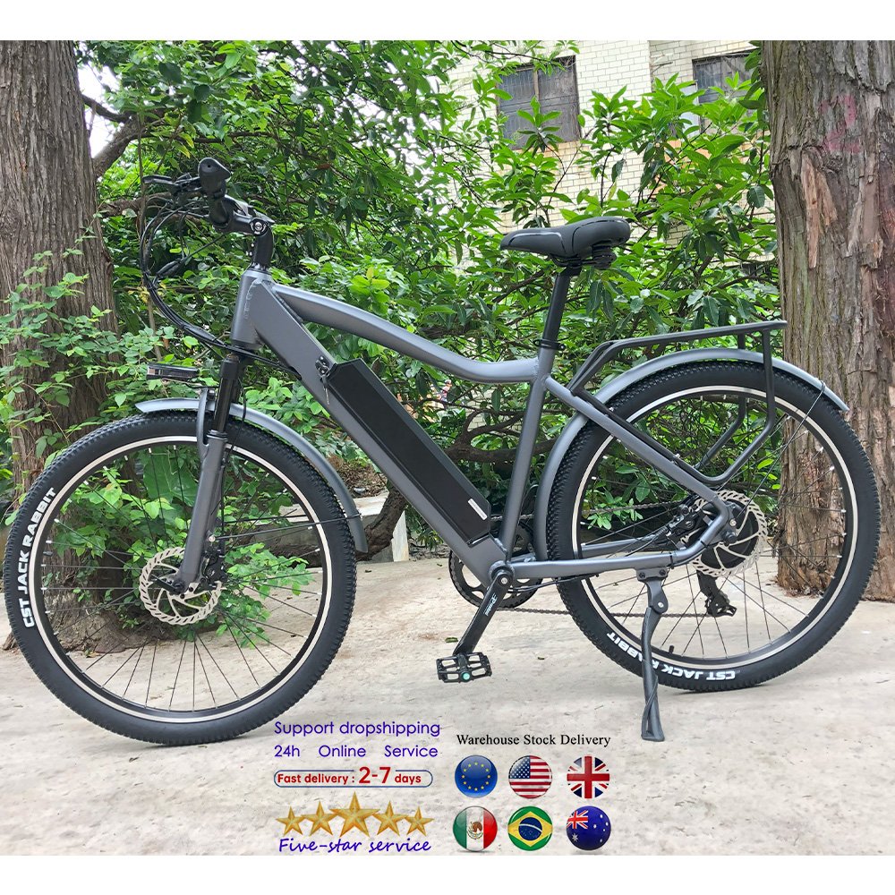 F26 electric city bike Electr Bike price E-bike 250w 26inch ebike 250W Motor Battery Electric mountain bike EU Stock