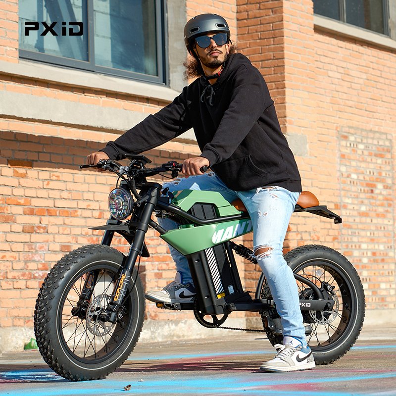 PXID MANTIS P6 super electric e bike 120KM long range electric mountain bikes with 48v and 20ah
