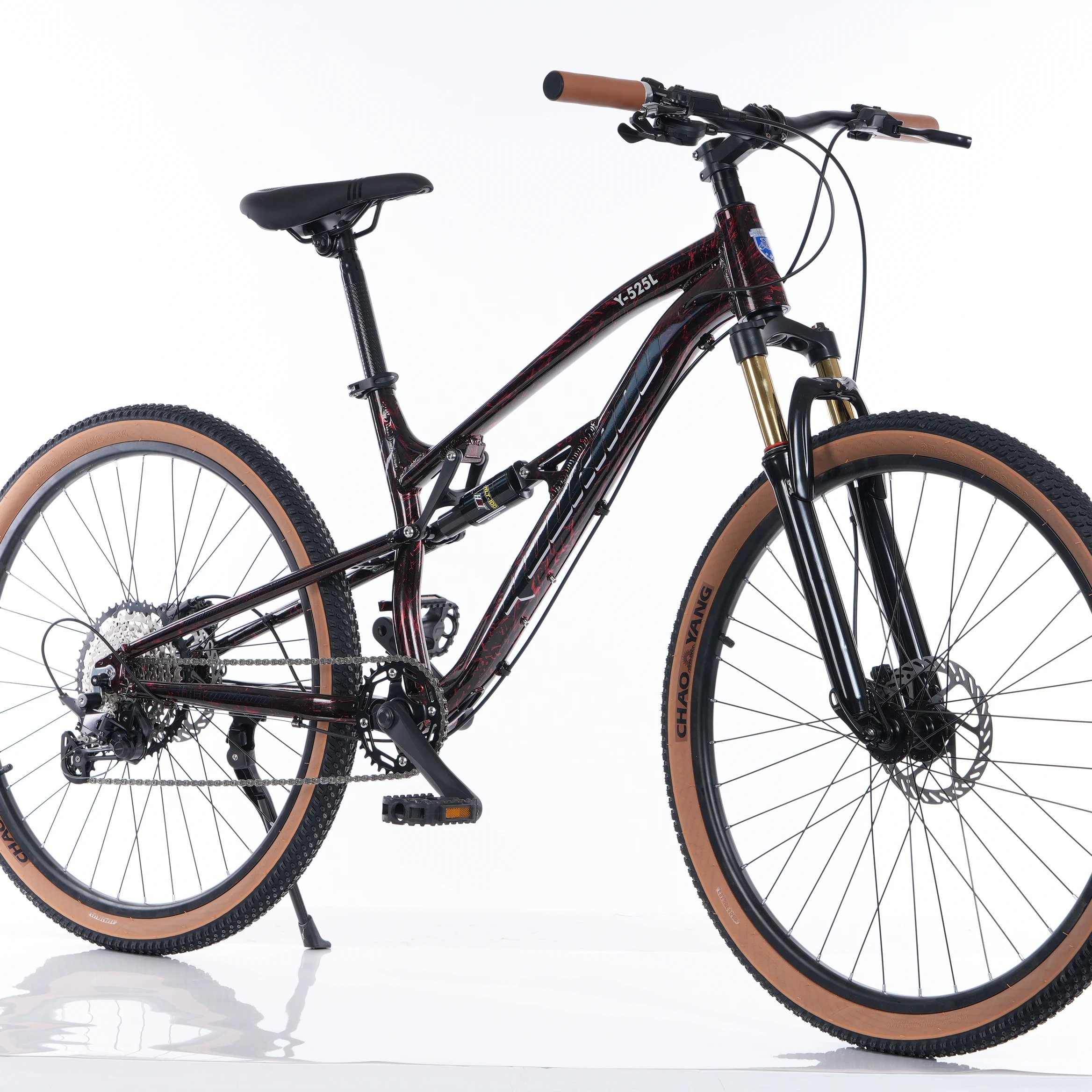 Downhill Full Suspension Mountain Bike Adult Mountain Bike China 26 27.5 Inch Cycle Handle Aluminum Alloy Mountain Bike 35 31.8