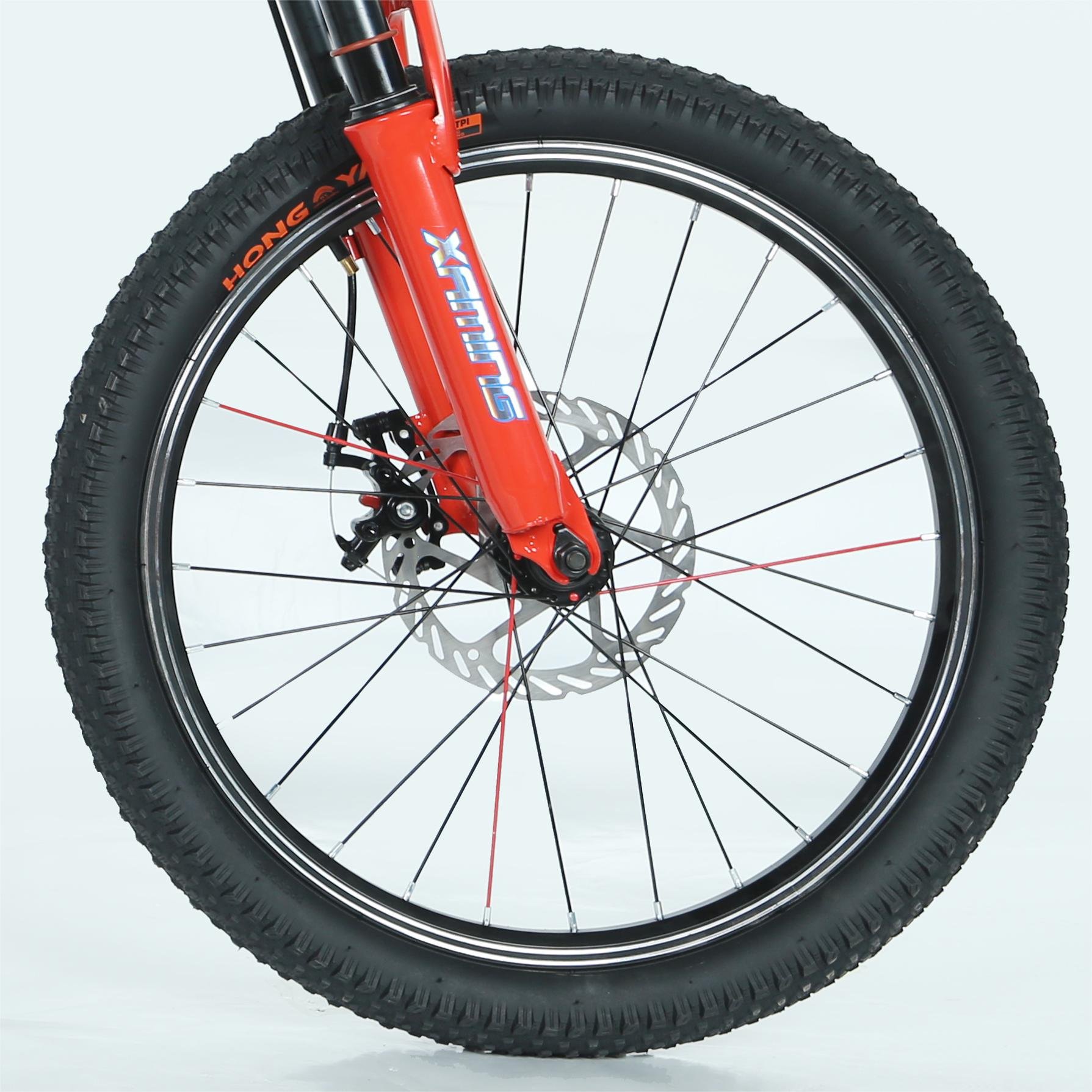 Adult mountain bike 21 speed shock absorbing fork multicolor optional unisex universal sports bicycles