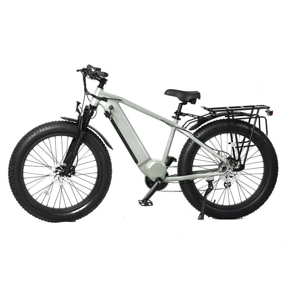 2023 ebike new bafang mid drive Electric Mountain Bike 26inch fat tire electric bike cheap 48v e-bike battery e bike motorcycle