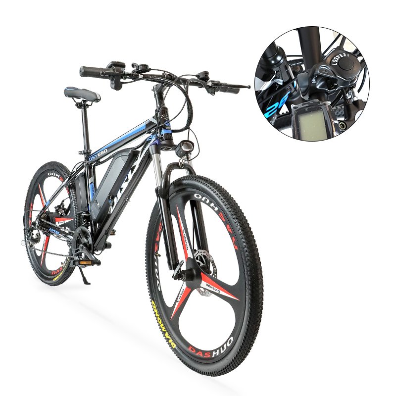 Wholesale big power mountain electric bike 48V 60V 500w 350W 250W 26" full suspension electric mountain bicycle e bike