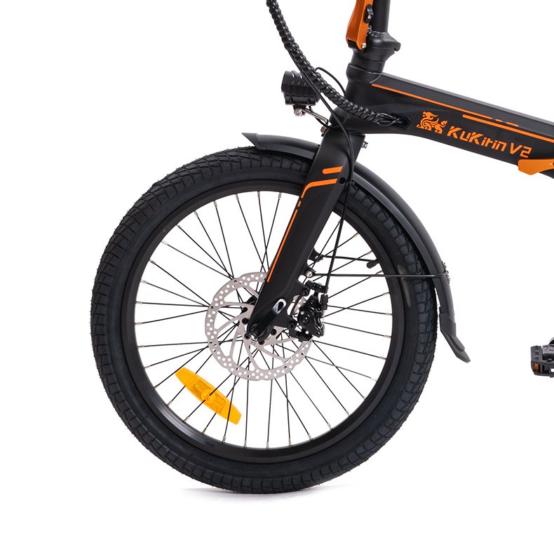 2023 Newest Kukirin V2 20 Inch 250 W 36 V 7.5 AH Removable Battery EU Stock Hybrid Electric City Bike Electric Bicycle