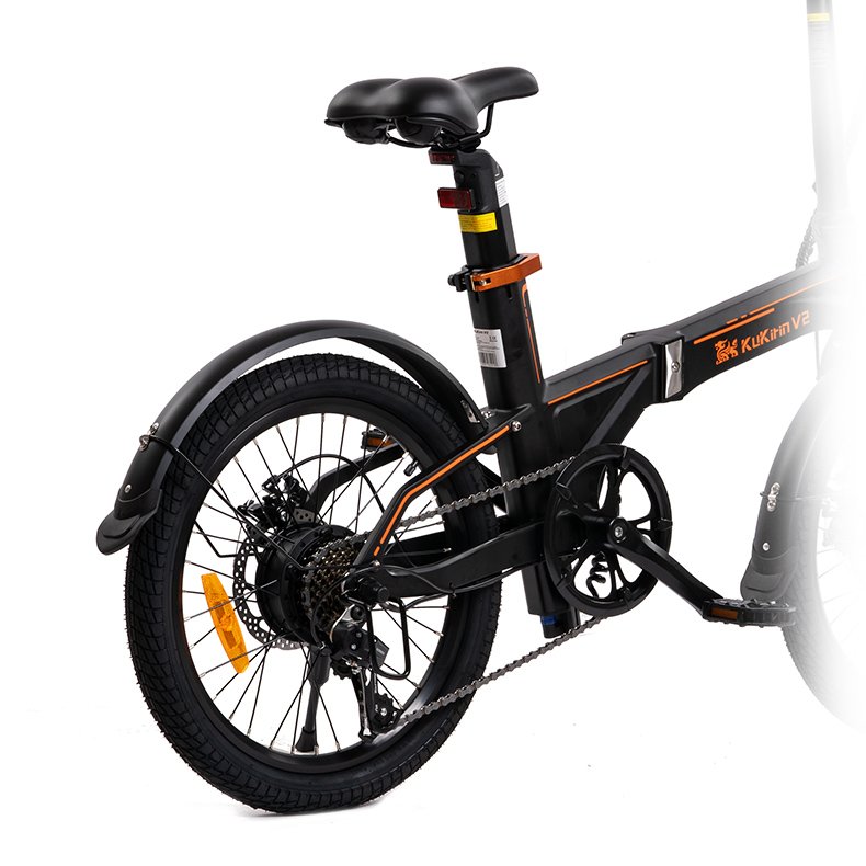 2023 Newest Kukirin V2 20 Inch 250 W 36 V 7.5 AH Removable Battery EU Stock Hybrid Electric City Bike Electric Bicycle