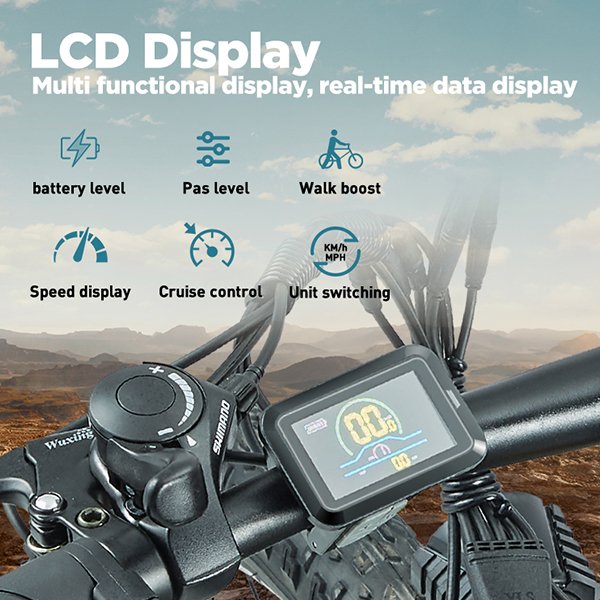 EU WAREHOUSE Burchda RX60 800W48V15Ah 27.5 inch 2.8 fat tire Electric Road Bike MTB Electric mountain bike