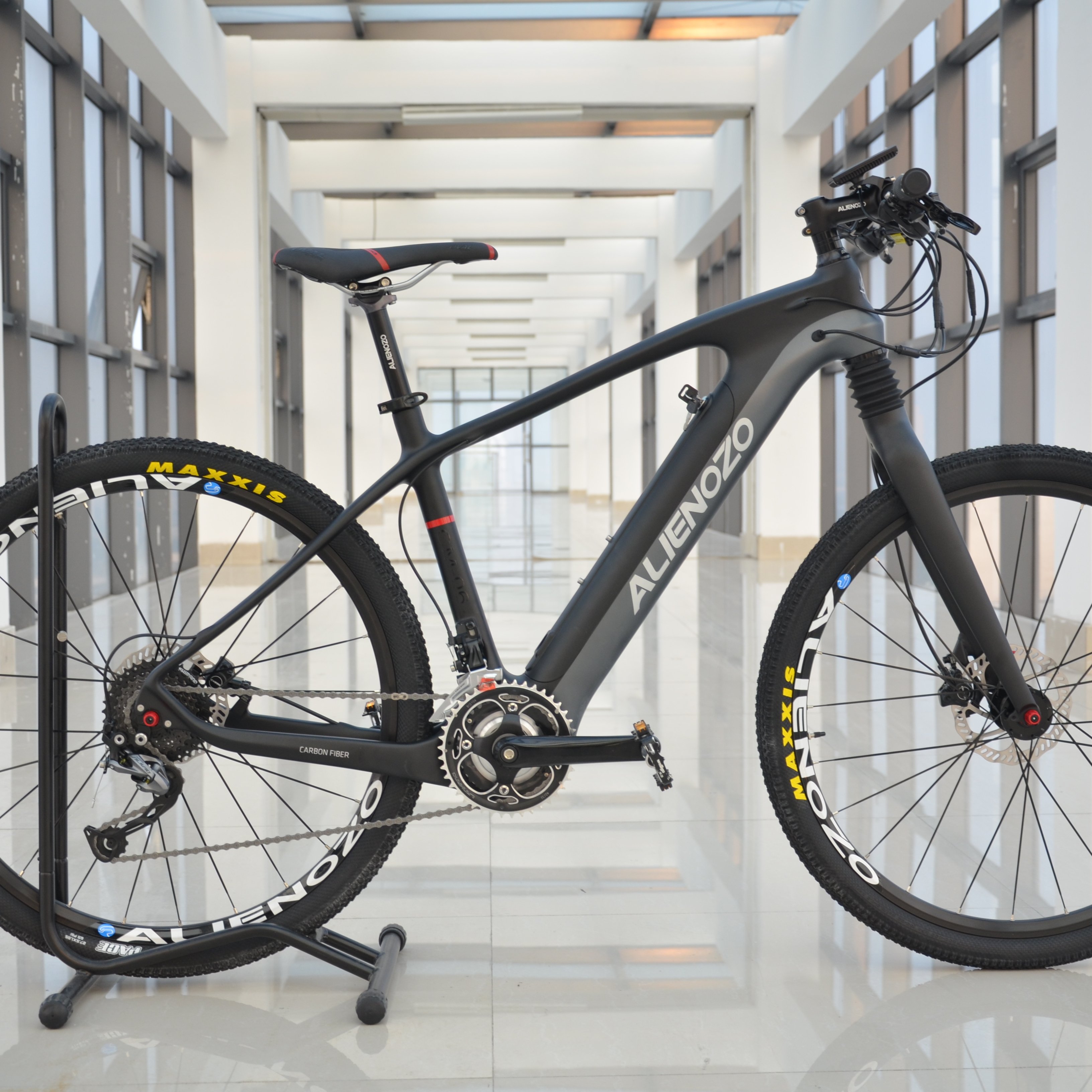 Alienozo 48v 500w electric mountain bike, mid drive motor kit of bicicleta electrica, electric bike mid motor 1000w