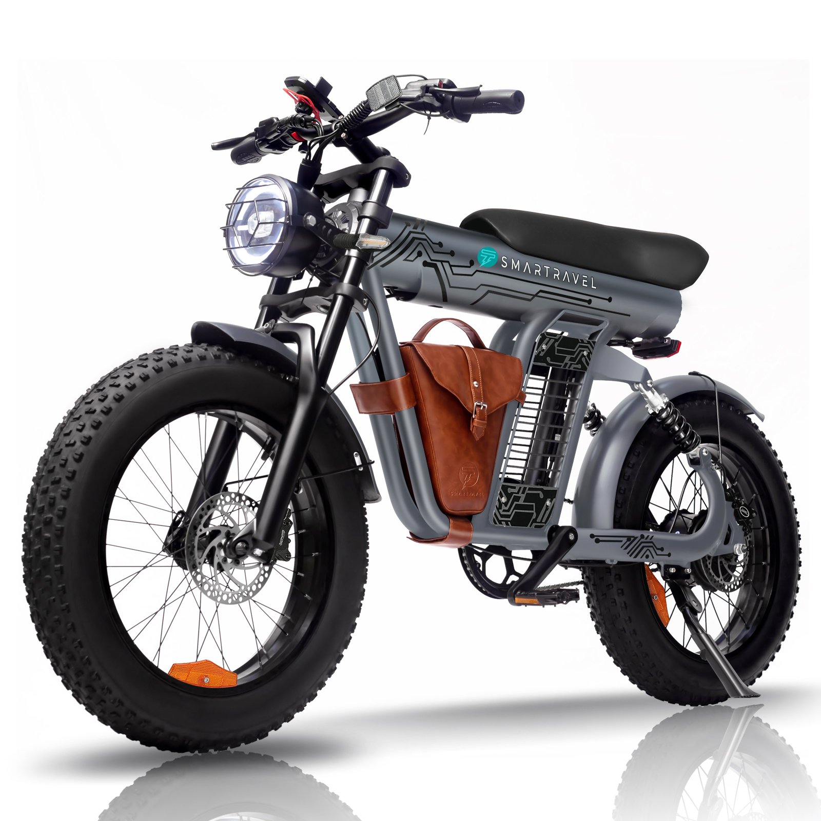 Ready Stock 1200W Electric Mountain Bike Urban E-Bicycle 20AH Adult 26inch Offroad E-bike 60km/h Lithium Battery 48V 20"