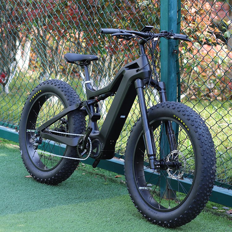 2020 Newest Bafang Ultra G510 M620 Frame Mid Drive E Bike Electric Fat Bike 1000w Ebike Black Lithium Battery 48V THUNDER