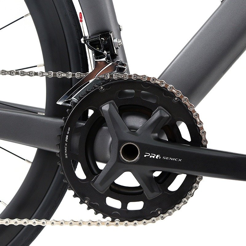 TWITTER 24 Speed Racing Road Bicycle 700c Cycletrak Carbon Fiber with Disc Brake and Ordinary Pedal Carbon Fiber Fork