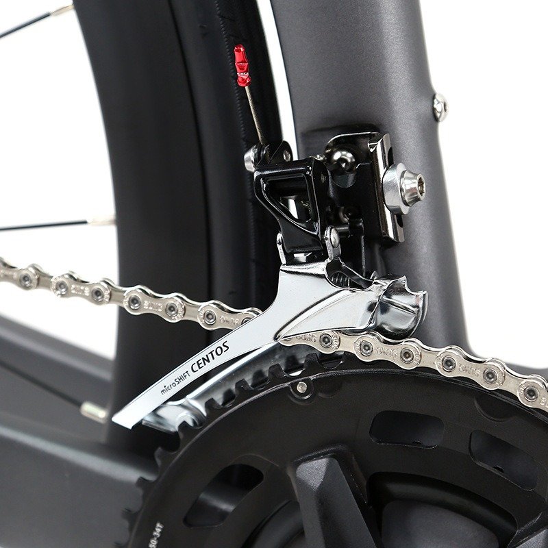 TWITTER 24 Speed Racing Road Bicycle 700c Cycletrak Carbon Fiber with Disc Brake and Ordinary Pedal Carbon Fiber Fork