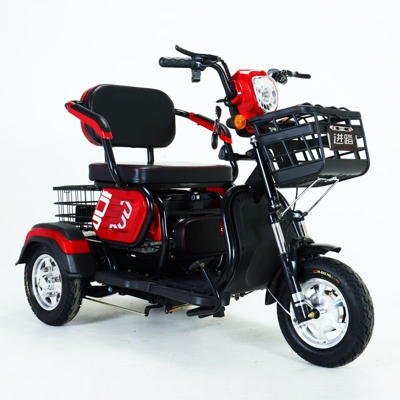 Hot Sale Customizable Electric Tricycle City Scooter with 60v Voltage Steel Frame 3 Wheels for Adults Direct China Wholesaler